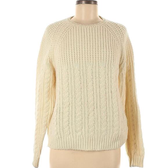 Barena Venezia Sweater Cableknit Wool Alpaca Fisherman Italy Crewneck Pullover - Picture 1 of 5